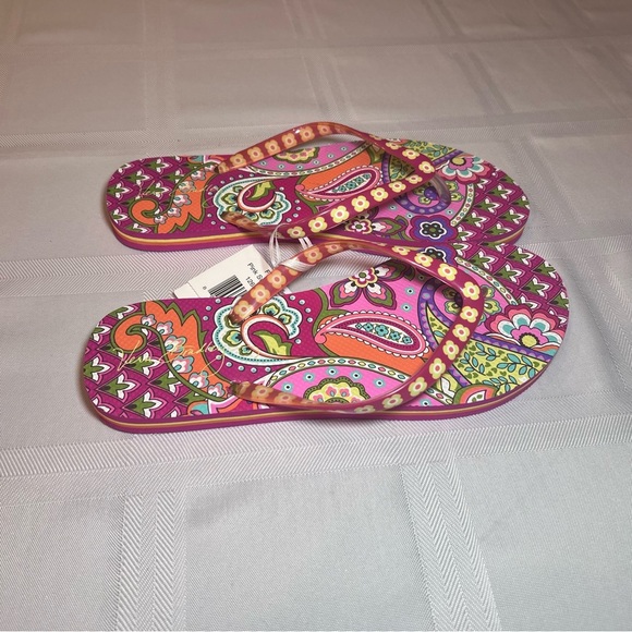 Vera Bradley Paisley Flip Flops - Picture 4 of 6